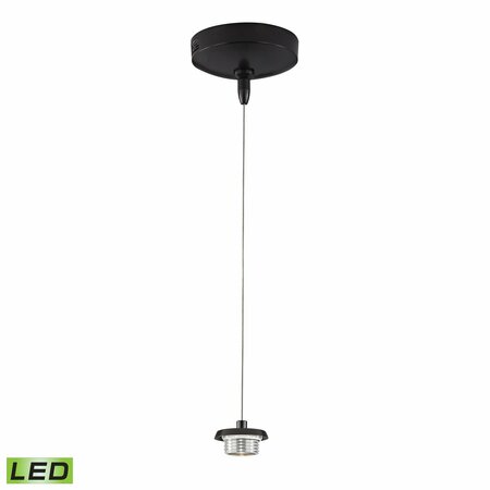 ELK SHOWROOM Low Voltage 2'' Wide 1-Light Mini Pendant - Oil Rubbed Bronze PF1000/1-LED-ORB